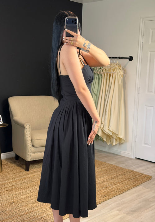 Black Midi Dress