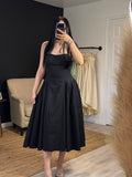 Black Midi Dress