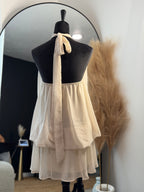 Champagne Dreams Halter Dress